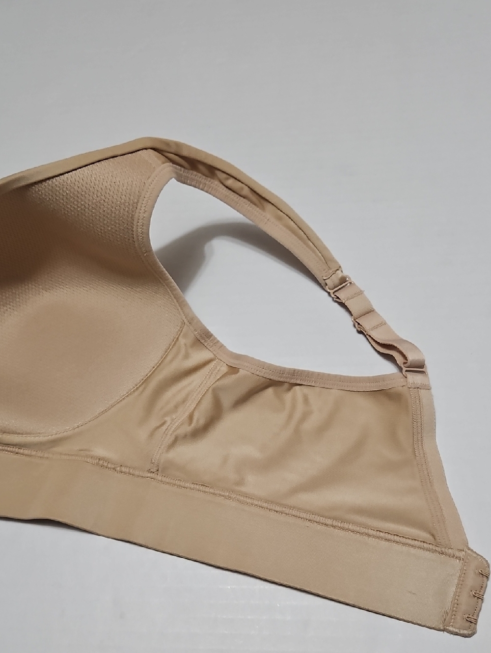 Jockey Nude Beige Full-Coverage Seamless Padded Wireless Bra Size XL - Picture 6 of 8